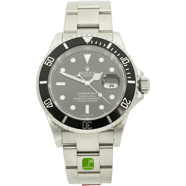 rolex Submariner date verklebt stehend