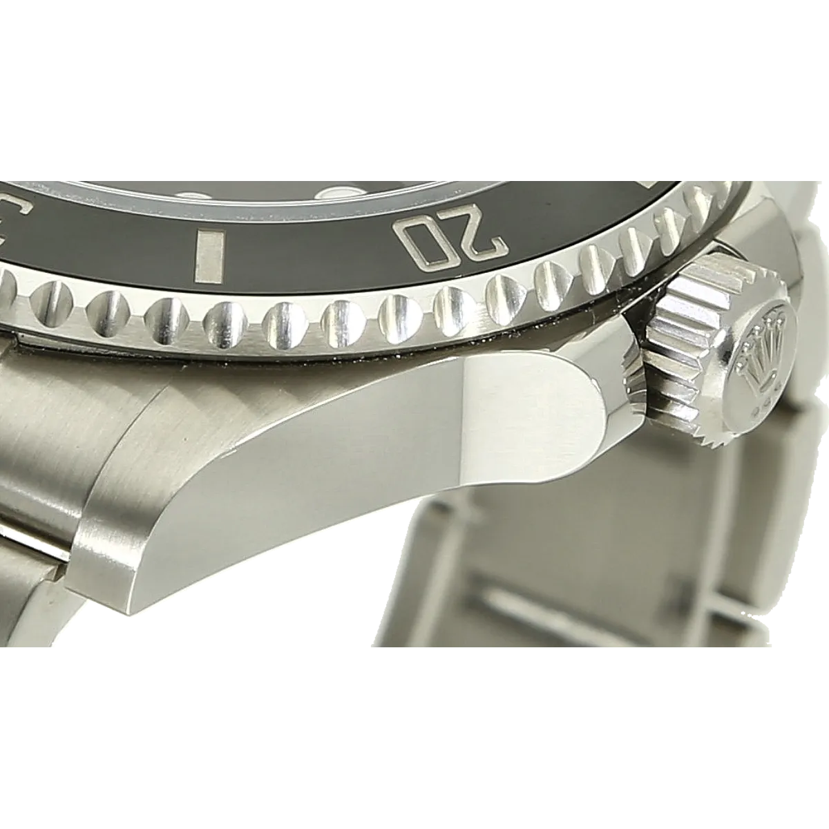 neu Rolex Submariner no Date 124060 detail Gehaeuse