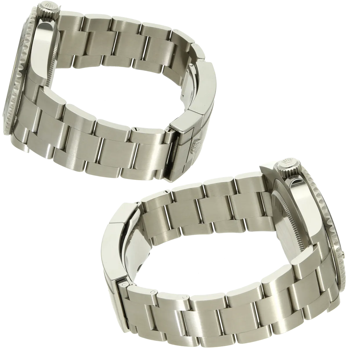 neu Rolex Submariner no Date 124060 Armband links rechts 