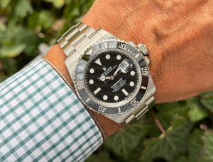 Rolex Submariner Date neu am Arm 