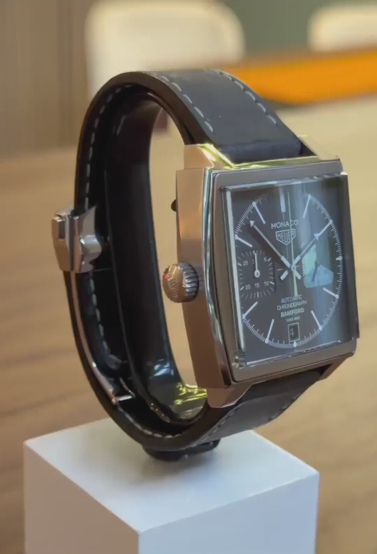 Heuer Monaco Bamford Video 