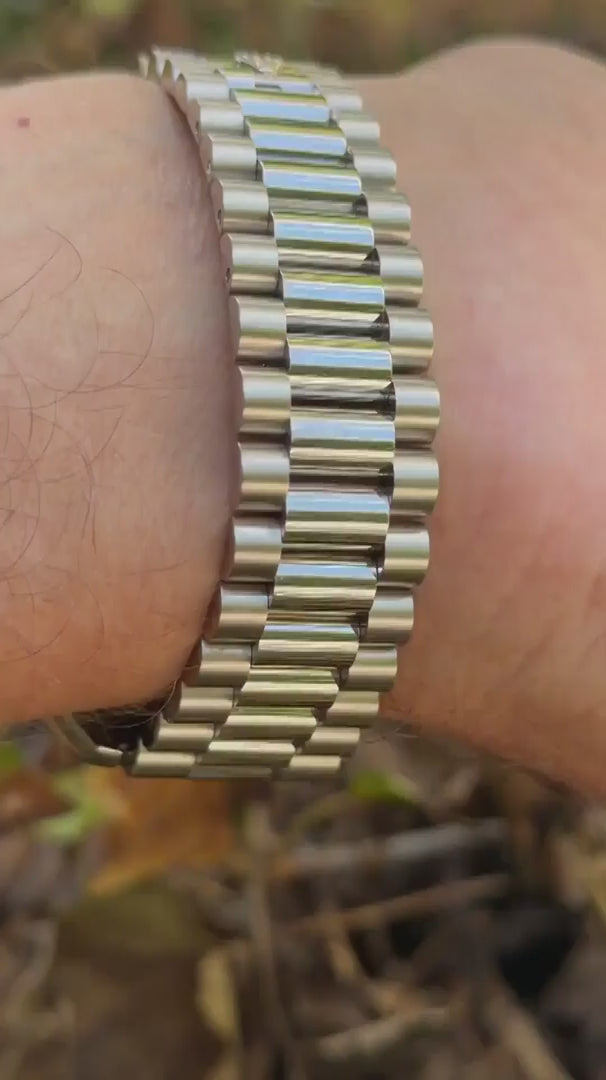  Rolex Day Date 2 orig. Dia Baguette Lünette Video 