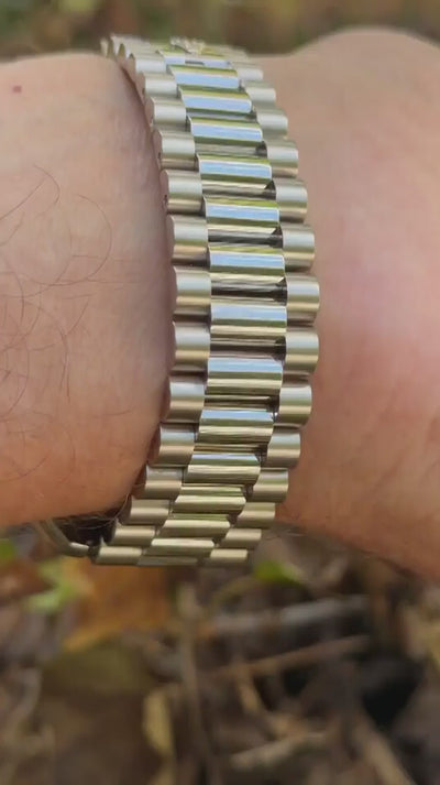  Rolex Day Date 2 orig. Dia Baguette Lünette Video 