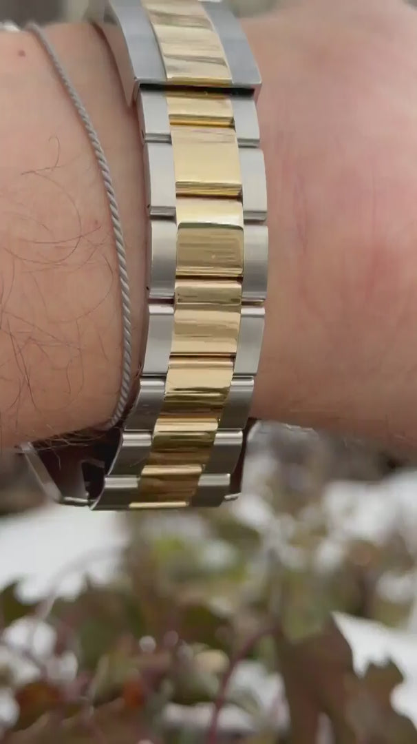 Rolex GMT Stahl Gold 116713 Video 