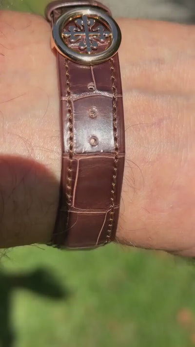 neue Patek Philippe Worldtimer 5230R wrist video