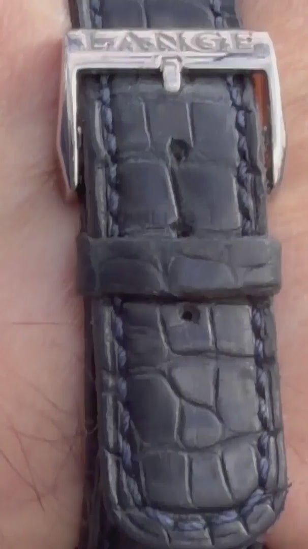 Lange Saxonia 105.027 blau Video