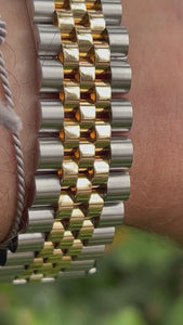 rolex 6013 stahl gold Datejust Video 