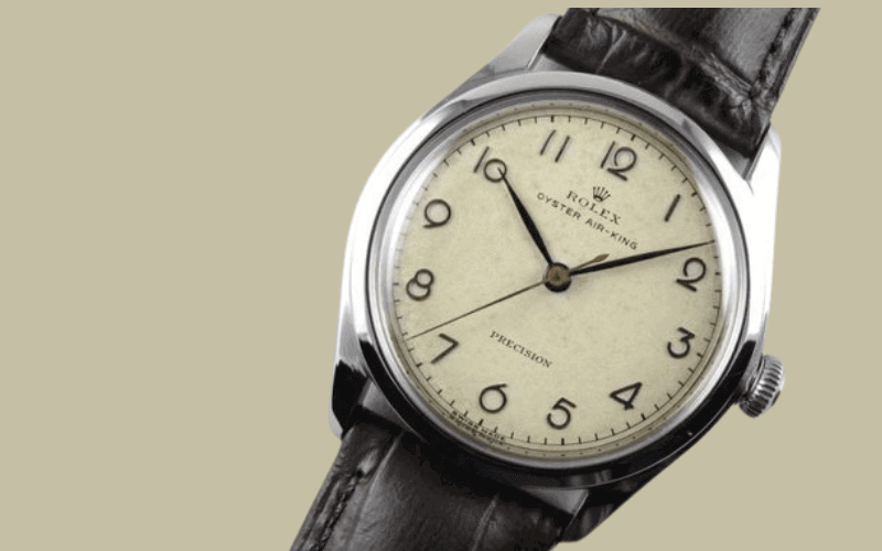 Alte Rolex Air King aus dem Jahr 1953