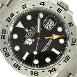 Rolex Explorer II 216570 2022 Zifferblatt 