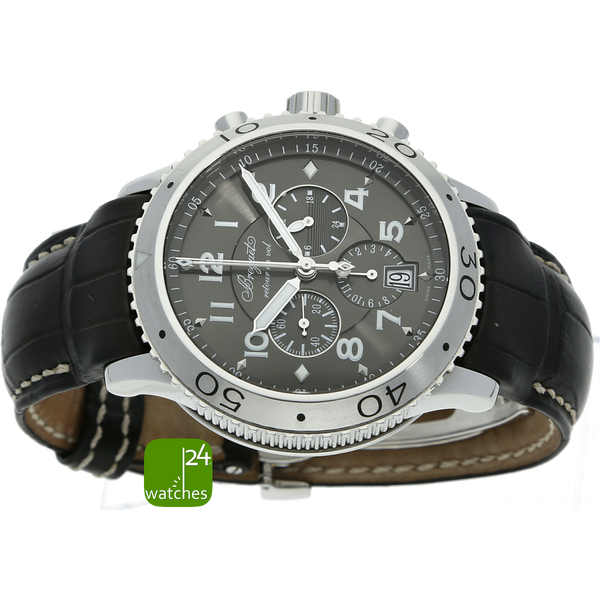 BREGUET Fliegeruhr XXI Flyback 3810  Box Papiere 2006 Wempe