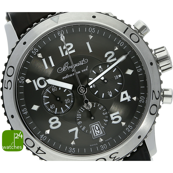 BREGUET Fliegeruhr XXI Flyback 3810  Box Papiere 2006 Wempe