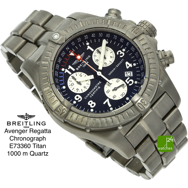 Breitling avenger 2025 m1 titanium