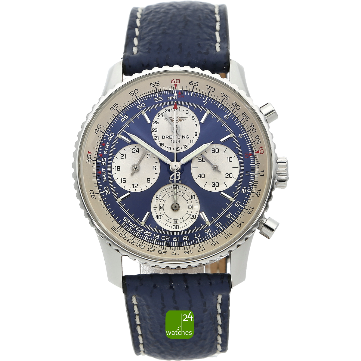 Breitling Navitimer Twin Sixty full set new service A39022 024