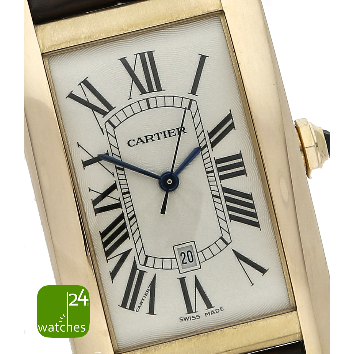 CARTIER Tank Americaine XXL Rotgold 2505 autom. 27x45 