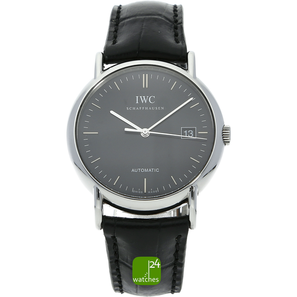 IWC Portofino Automatik 38 mm schwarz 3533 watches24.com 
