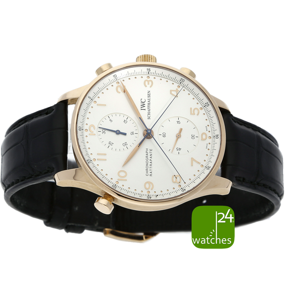 IWC Portugieser Rattrapante 750 ROTGOLD IW371203 B & P