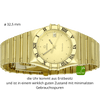 Omega Constellation Gold quer liegend