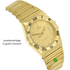 Omega Constellation Gold quer von der Seite 