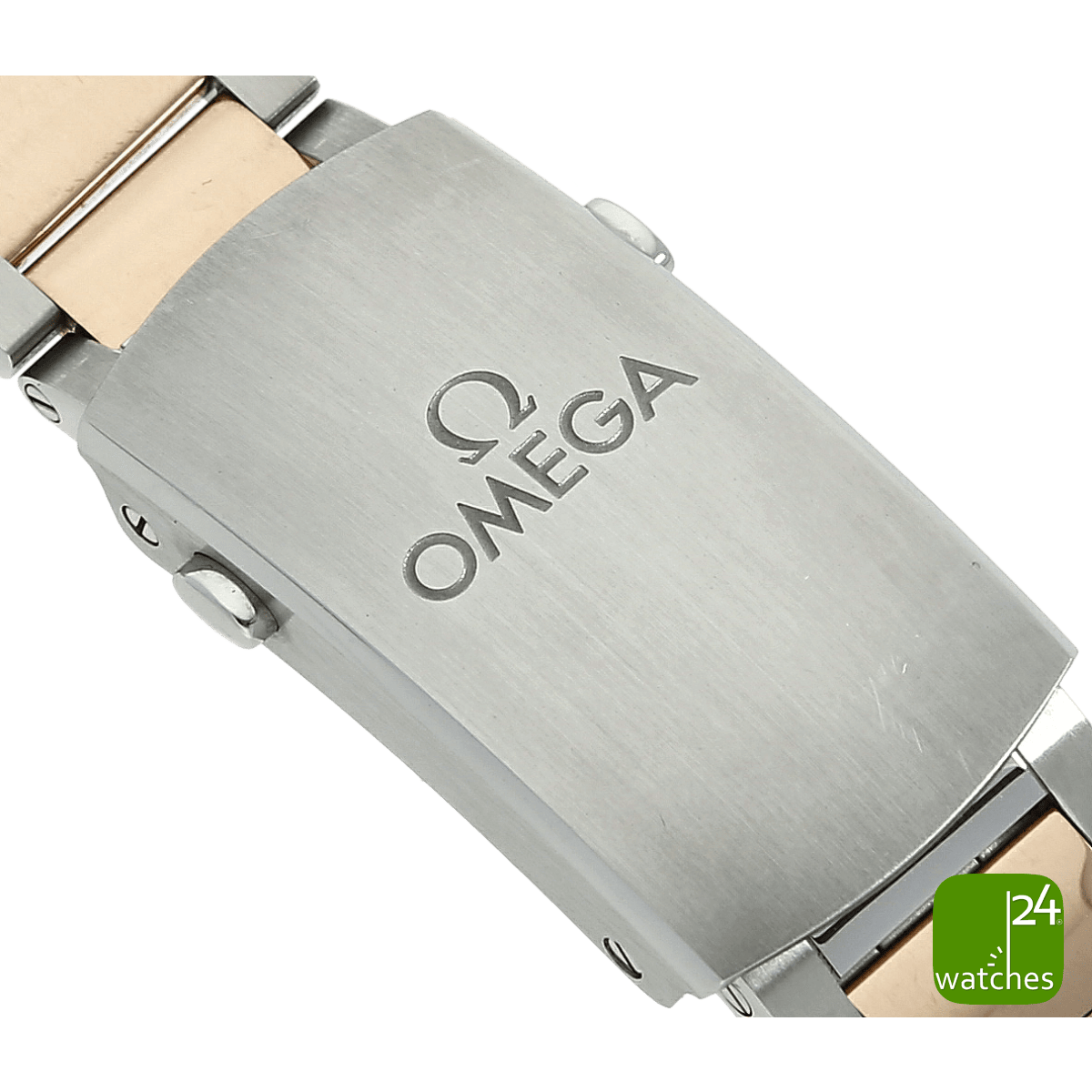 Omega Armband in Stahl & Sedna Gold 18 ct for Omega Speedmaster 300 co Axial 2332041