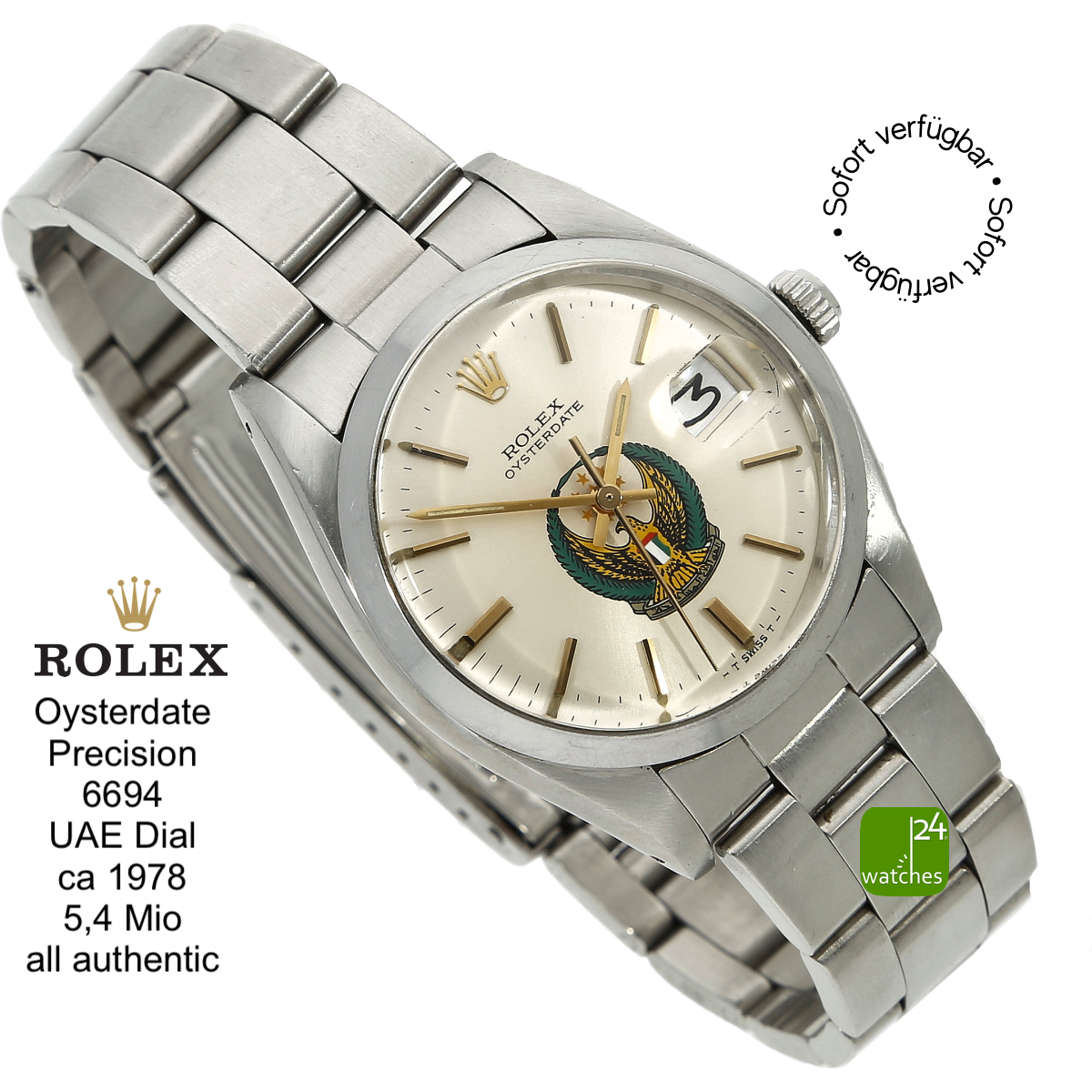 rolex-oysterdate-precision-6694-uae-halb-liegend